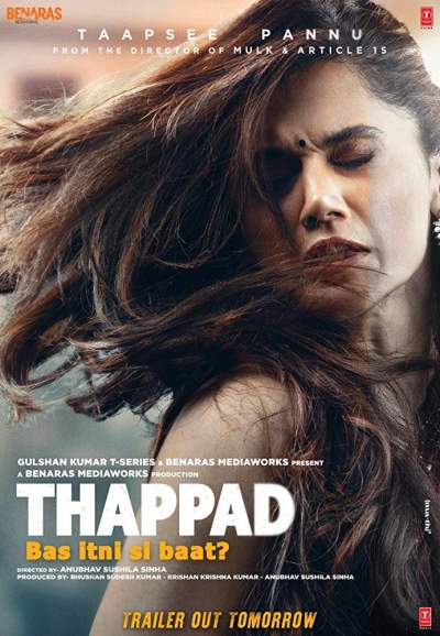 Download Thappad (2020) Hindi Movie 480p | 720p | 1080p WEB-DL 400MB | 1GB