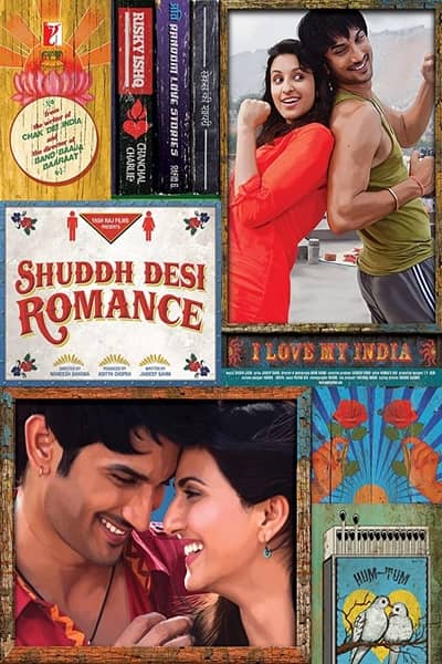 Download Shuddh Desi Romance (2013) Hindi Movie 480p | 720p BluRay 350MB | 1.3GB