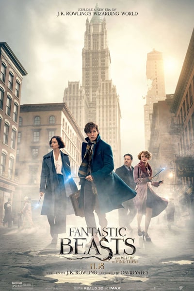 Download Fantastic Beasts and Where to Find Them (2016) Dual Audio {Hindi-English} Movie 480p | 720p | 1080p BluRay ESub